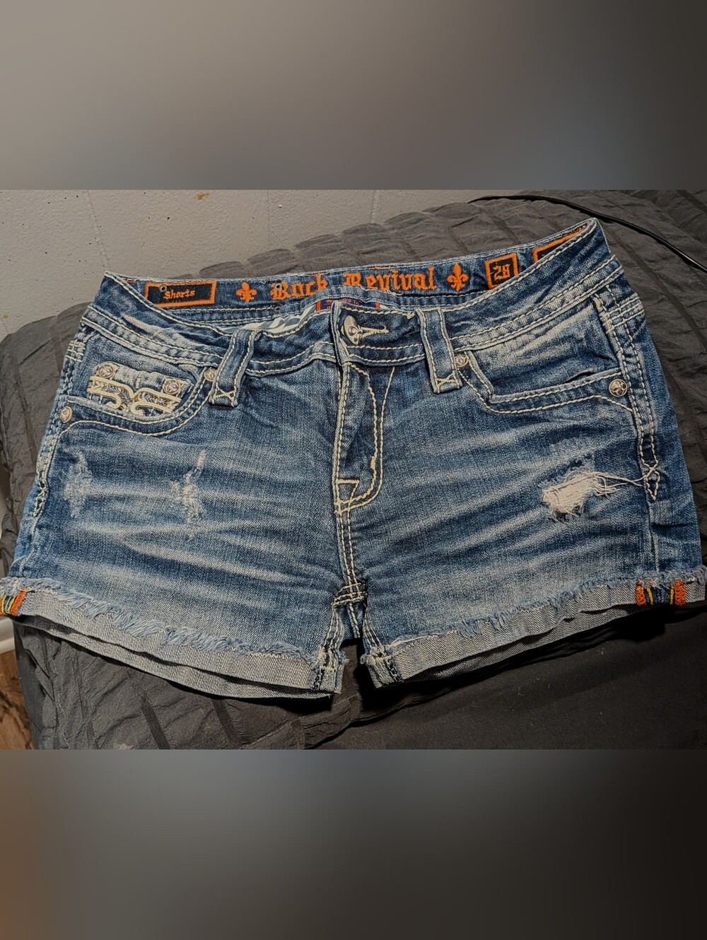 Rock Revival Brunella Jean Shorts Women's 28